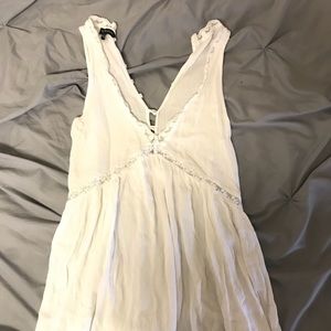 Kendall & Kylie Button Up Lace Tank